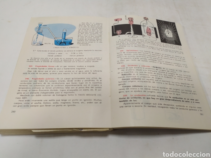 Libros de segunda mano: F&iacute;sica y qu&iacute;mica 4 curso, ediciones SM, 1965 - Foto 4