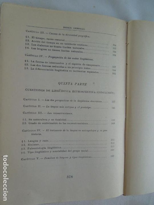 Libros de segunda mano: CURSO DE LING&Uuml;ISTICA GENERAL - FERDINAND DE SAUSSURE - EDITORIAL LOSADA 1965. - Foto 2