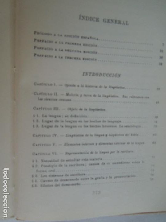 Libros de segunda mano: CURSO DE LING&Uuml;ISTICA GENERAL - FERDINAND DE SAUSSURE - EDITORIAL LOSADA 1965. - Foto 4