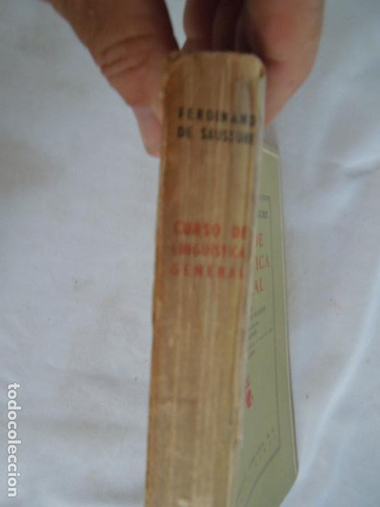 Libros de segunda mano: CURSO DE LING&Uuml;ISTICA GENERAL - FERDINAND DE SAUSSURE - EDITORIAL LOSADA 1965. - Foto 11