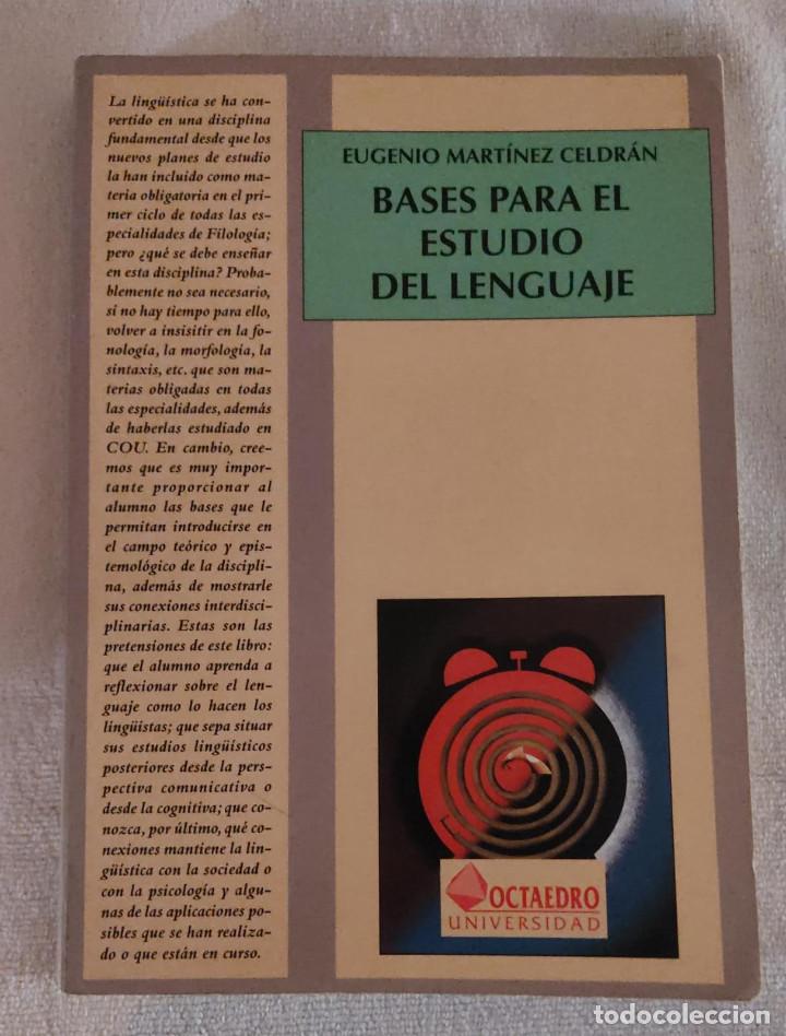 Libros de segunda mano: Bases para el estudio del lenguaje. - Foto 1