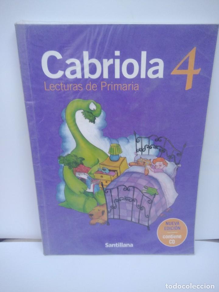 Libros de segunda mano: Libro Texto Cabriola lecturas de primaria 4 Santillana - Foto 1