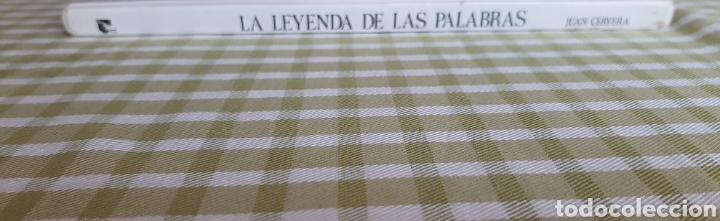 Libros de segunda mano: LA LEYENDA DE LAS PALABRAS JUAN CERVERA. - Foto 3