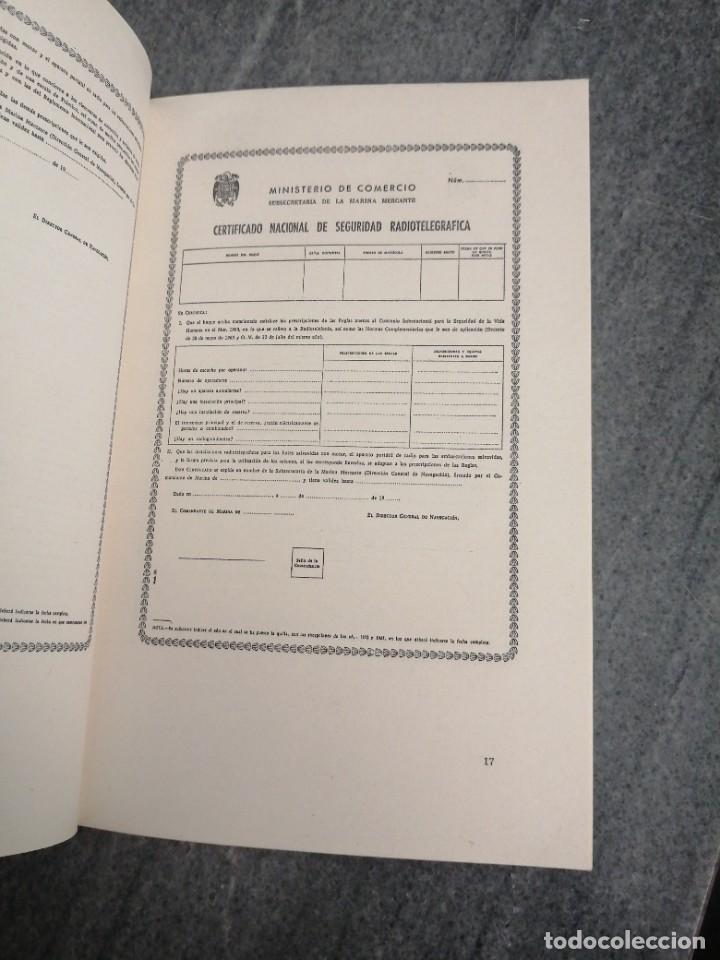 Libros de segunda mano: Libro Marina mercante maritima mar convenio Servimar a&ntilde;o 1973 - Foto 2