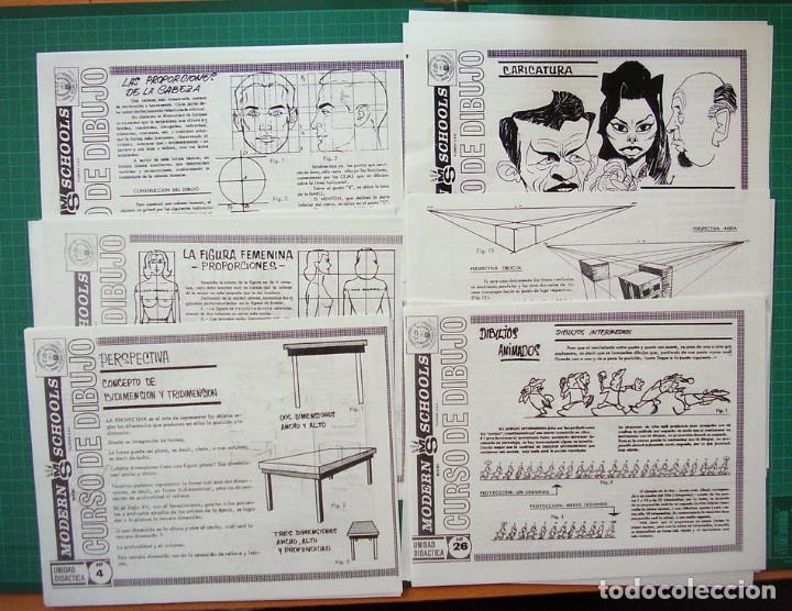 Libros de segunda mano: Curso Dibujo Modern Schools Incompleto - Foto 2