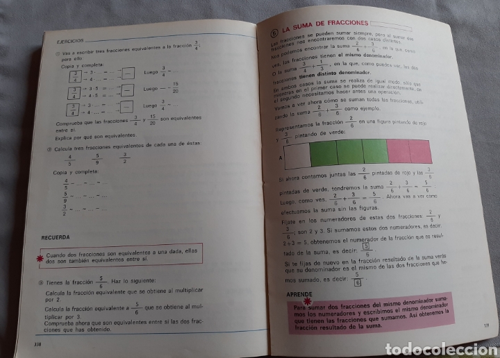 Libros de segunda mano: MATEM&Aacute;TICAS 5 EGB ANAYA L. RICO 1978 - Foto 6