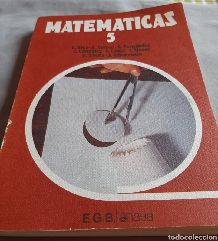 Libros de segunda mano: MATEM&Aacute;TICAS 5 EGB ANAYA L. RICO 1978 - Foto 1