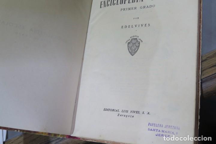 Libros de segunda mano: 1952.- ENCICLOPEDIA PRIMER GRADO. EDELVIVES - Foto 2