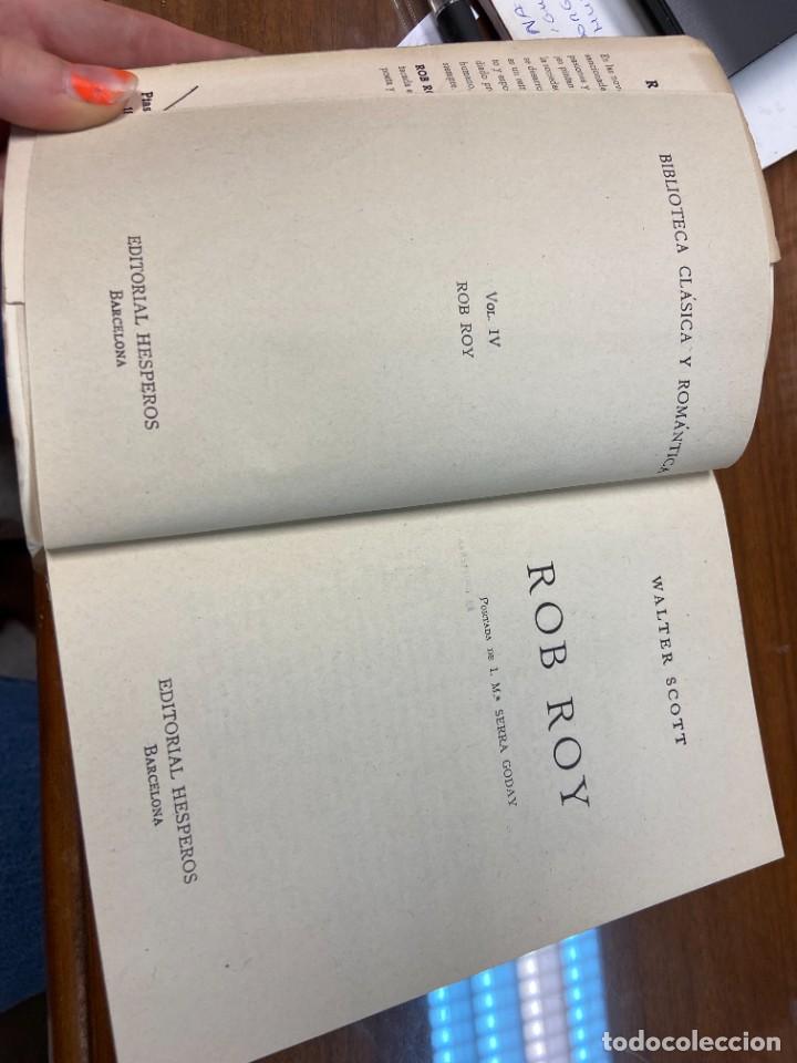 Libros de segunda mano: ROB ROY - WALTER SCOTT - VOL IV - Foto 3
