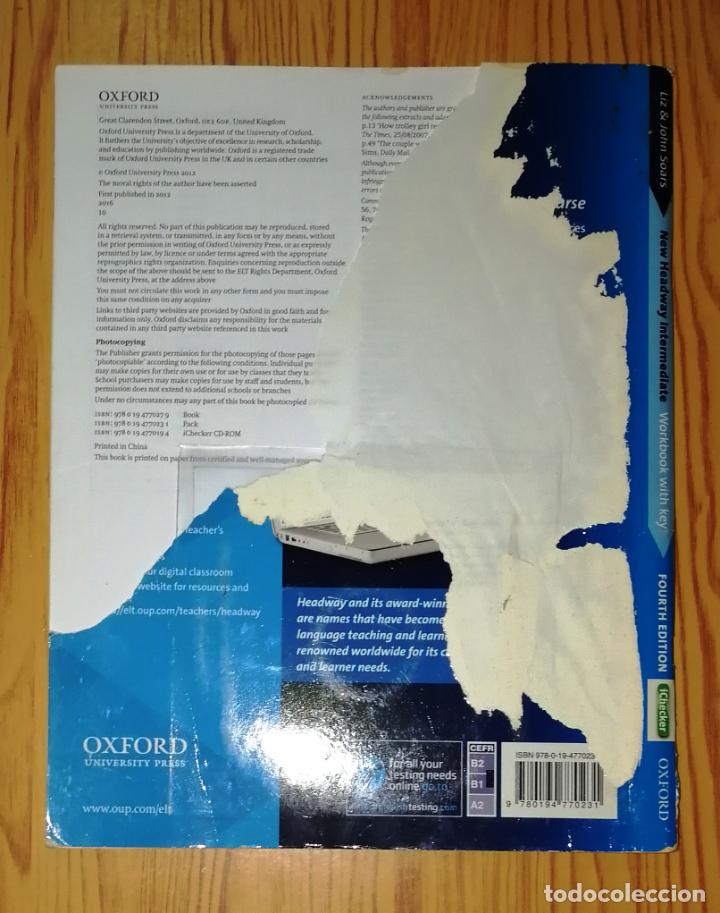 Libros de segunda mano: NEW HEADWAY INTERMEDIATE. Students Book + Workbook / Liz & John Soars. - Oxford, 2016 - Foto 4