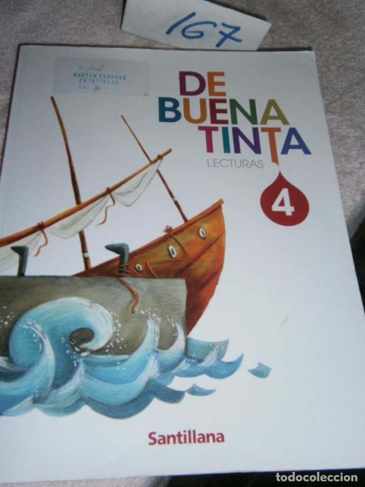 Libros de segunda mano: ANTIGUO LIBRO DE TEXTO - LECTURAS 4 - DE BUENA TINTA - Foto 1
