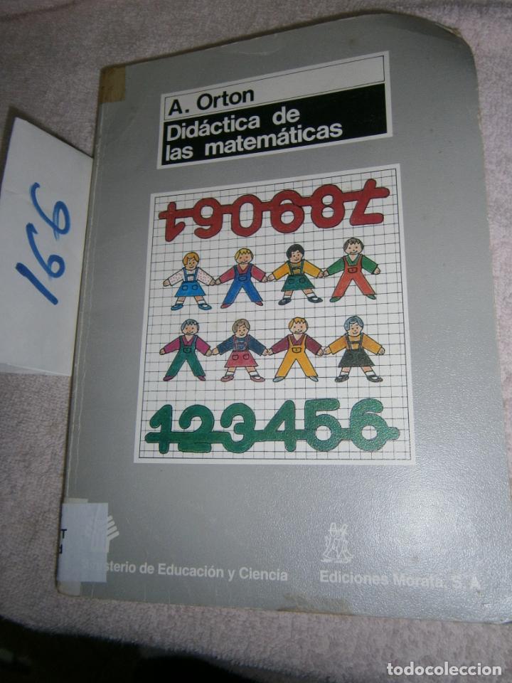 Libros de segunda mano: ANTIGUO LIBRO DE TEXTO - DIDACTICA DE LAS MATEMATICAS - Foto 1