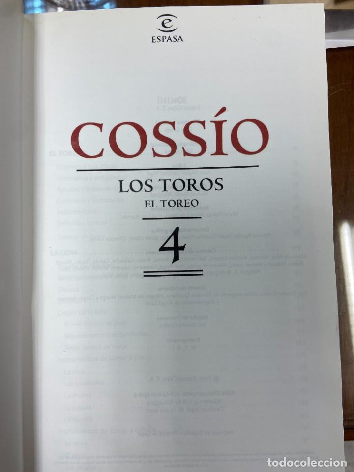 Libros de segunda mano: COSS&Iacute;O - LOS TOROS - EL TOREO -N&ordm; 4 - Foto 2