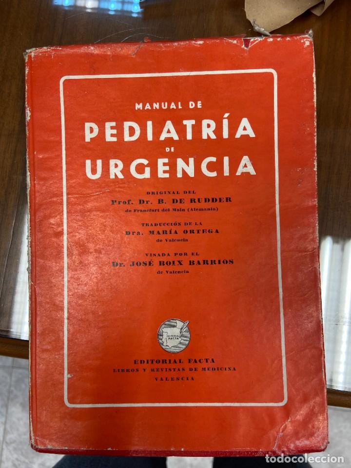 Libros de segunda mano: MANUAL DE PEDIATR&Iacute;A DE URGENCIA - ED. FACTA - Foto 1