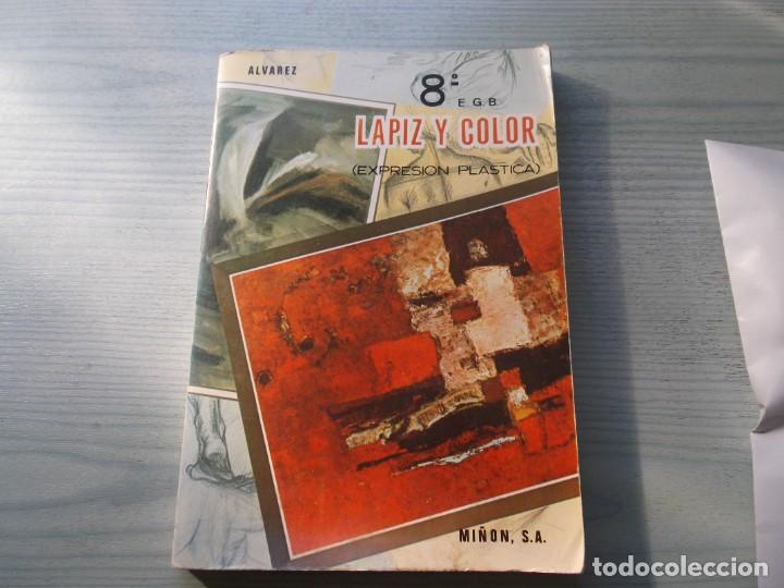 Libros de segunda mano: LAPIZ Y COLOR 8&ordm;--ALVAREZ MI&Ntilde;ON - Foto 1