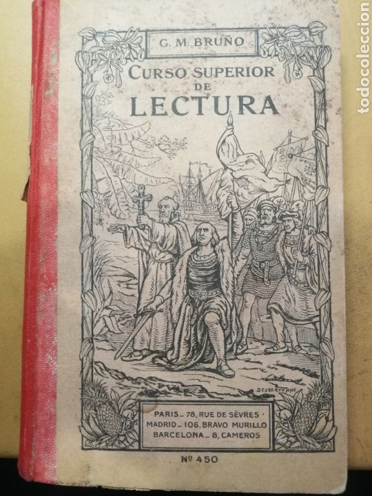 Libros de segunda mano: &rdquo;Curso superior de lectura&rdquo;, Ediciones Bru&ntilde;o, libro texto, d&eacute;cada 1920-1930 - Foto 1
