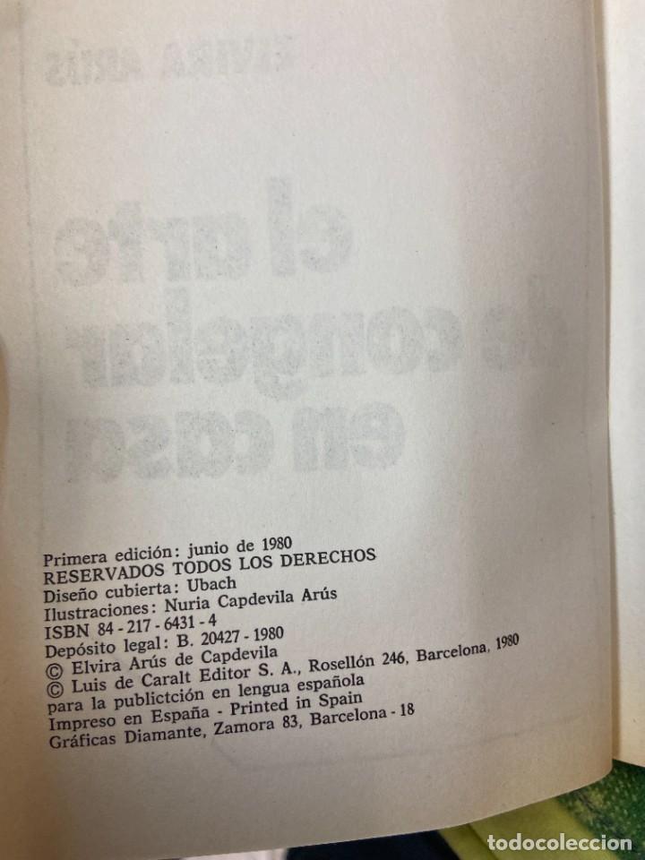 Libros de segunda mano: EL ARTE DE CONGELAR EN CASA - ELVIRA ARUS - - Foto 2