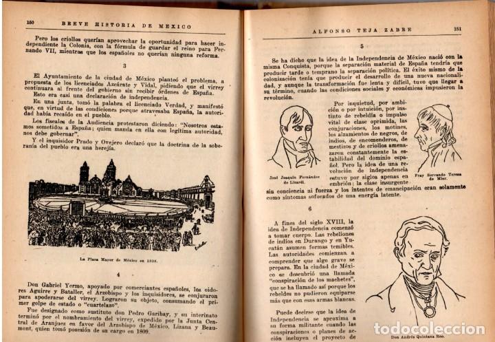 Libros de segunda mano: BREVE HISTORIA DE MEXICO *** EDICIONES BOTAS 1961 - Foto 4