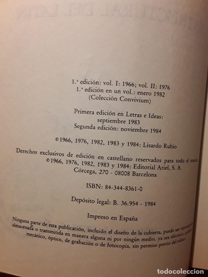 Libros de segunda mano: Introducci&oacute;n a la sintaxis estructural del lat&iacute;n, de Lisardo Rubio. Ariel, 1984 - Foto 3
