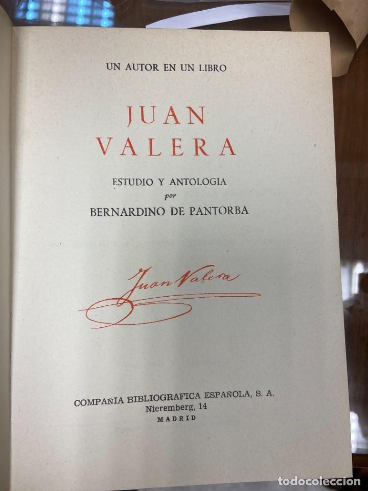 Libros de segunda mano: JUAN VALERA - BENARDITO DE PANTORBA - 1969 - Foto 2
