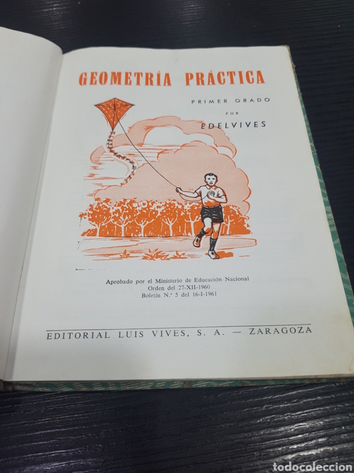 Libros de segunda mano: Geometria practica. Edelvives. (L38) - Foto 2