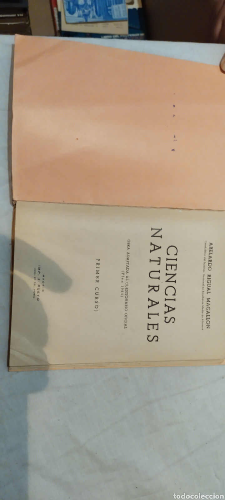 Libros de segunda mano: Ciencias naturales plan 1953 - Foto 3