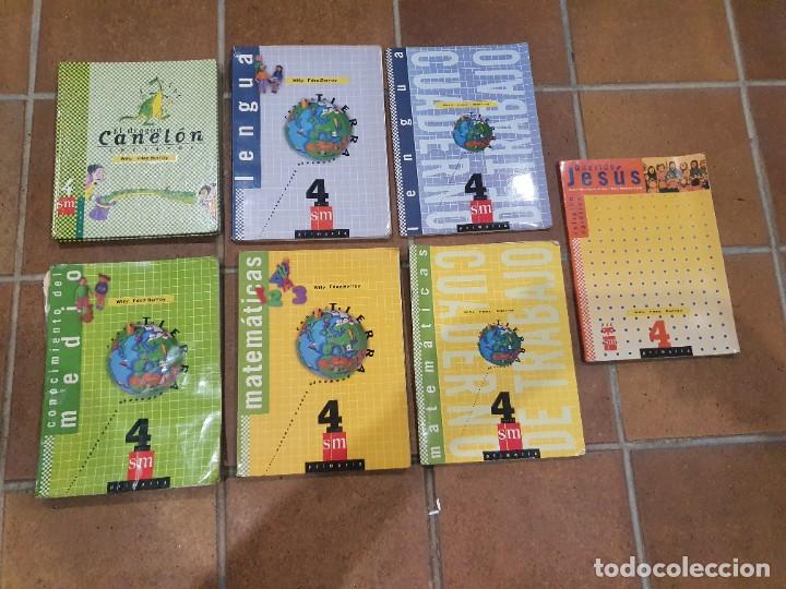 Libros de segunda mano: Lote 1177. 7 libros de 4&ordm; de Primaria, SM - Foto 1