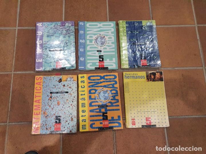 Libros de segunda mano: Lote 1179. 6 libros de 5&ordm; de Primaria, SM - Foto 1