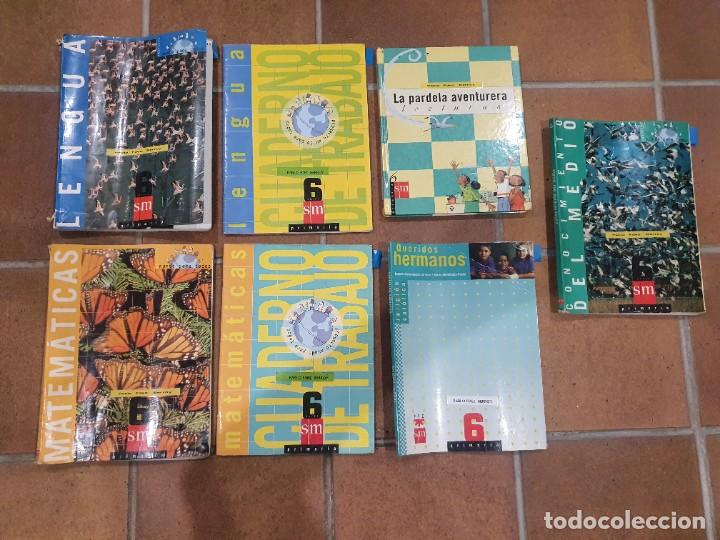 Libros de segunda mano: Lote 1180. 7 libros de 6&ordm; de Primaria, SM - Foto 1