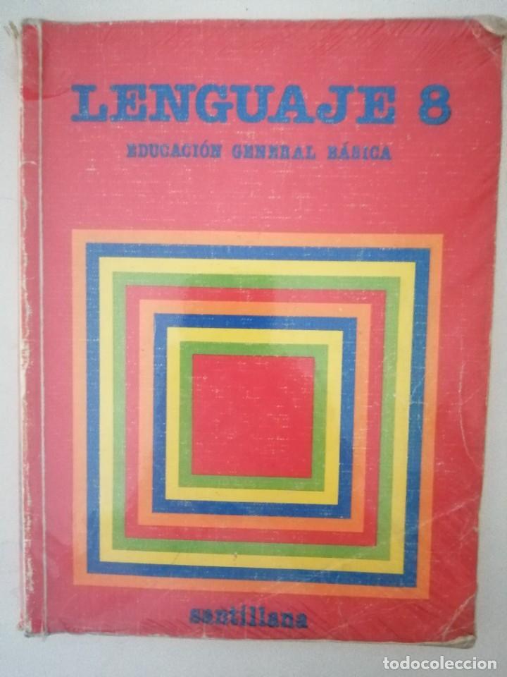 Libros de segunda mano: LIBRO DE TEXTO E. G. B. LENGUAJE 8&ordm; EDITORIAL SANTILLANA - Foto 1