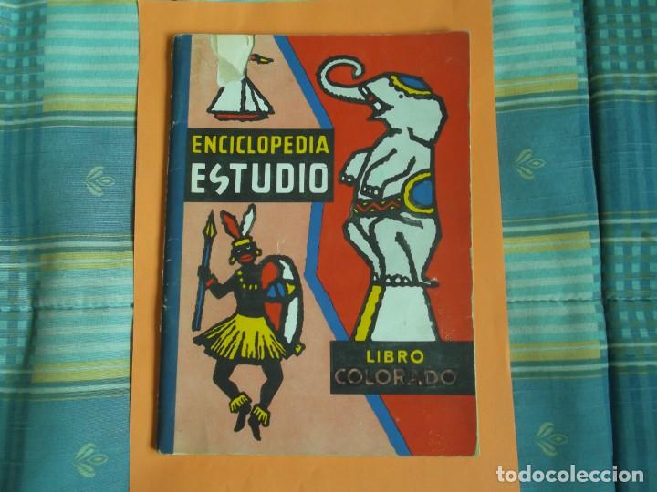 Libros de segunda mano: ENCICLOPEDIA ESTUDIO LIBRO COLORADO - Foto 1