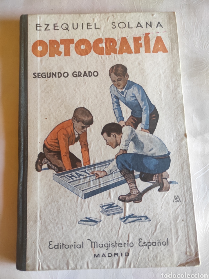 Libros de segunda mano: Ortograf&iacute;a ( segundo grado ) Ezequiel Solana 1939 - Foto 1