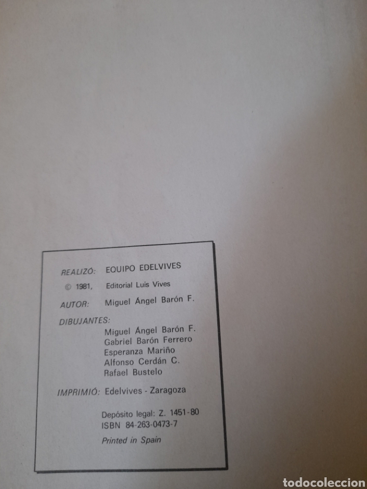 Libros de segunda mano: Observo y dibujo, Edelvives 7 de EGB de 1981 - Foto 4