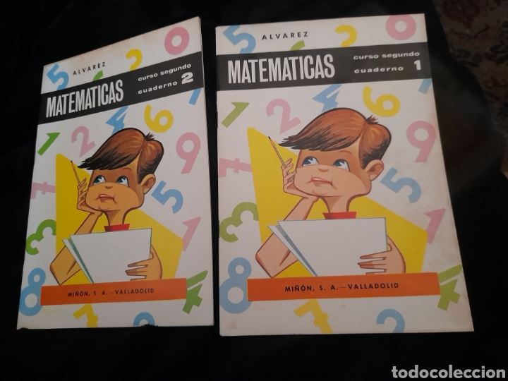 Libros de segunda mano: Matem&aacute;ticas 1 y 2 de &Aacute;lvarez de 1966 - Foto 1