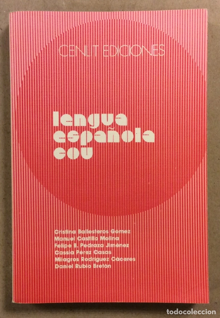 Libros de segunda mano: LENGUA ESPA&Ntilde;OLA COU. VV.AA. CENIT EDICIONES - Foto 1