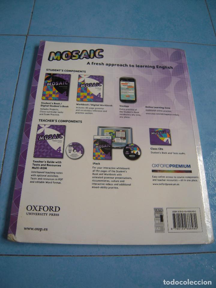 Libros de segunda mano: Mosaic Workbook Oxford 4&ordm; ESO - Foto 2