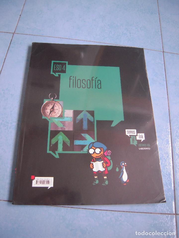 Libros de segunda mano: Filosof&iacute;a Edelvives 4&ordm; ESO - Foto 1