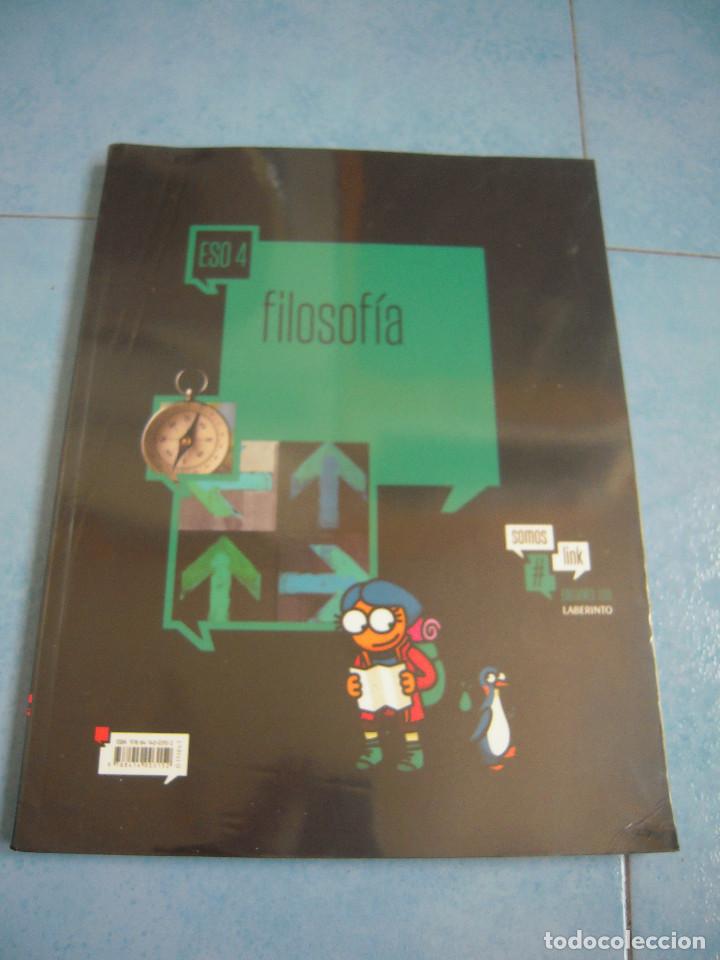 Libros de segunda mano: Filosof&iacute;a 4&ordm; ESO Edelvives - Foto 1