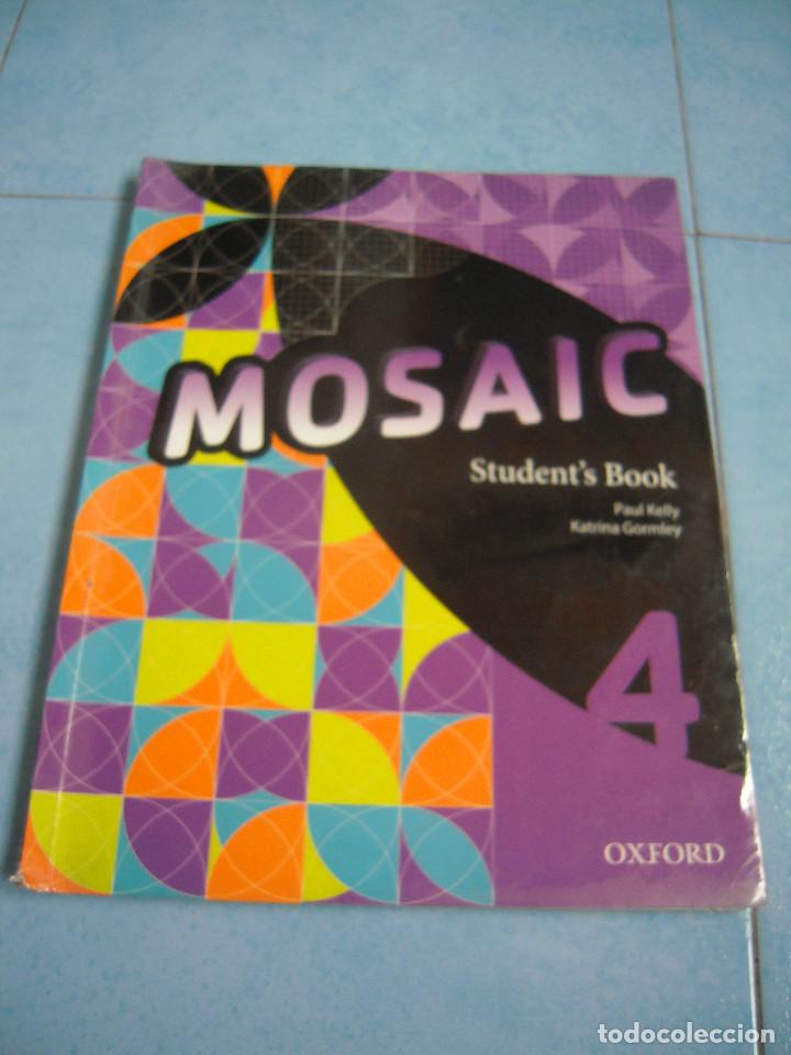 Libros de segunda mano: Mosaic Students Book 4&ordm; ESO Oxford - Foto 1
