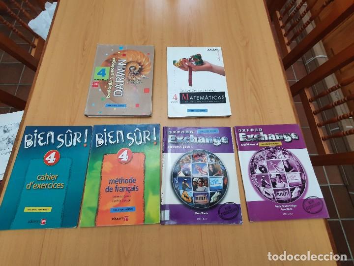 Libros de segunda mano: Lote 1249. 6 libros de 4&ordm; de Secundaria - Foto 1