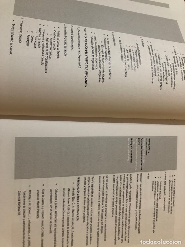 Libros de segunda mano: Direcci&oacute;n y Administraci&oacute;n de Empresas. Teor&iacute;a - Foto 4