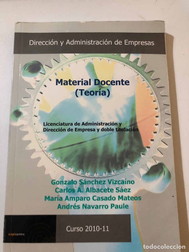 Libros de segunda mano: Direcci&oacute;n y Administraci&oacute;n de Empresas. Teor&iacute;a - Foto 1