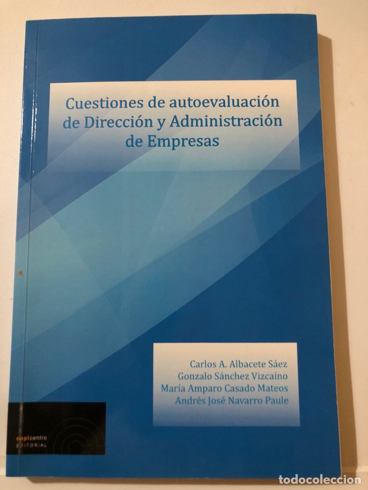 Gebrauchte B&uuml;cher: Cuestiones de autoevaluaci&oacute;n de Direcci&oacute;n y Administraci&oacute;n de Empresas