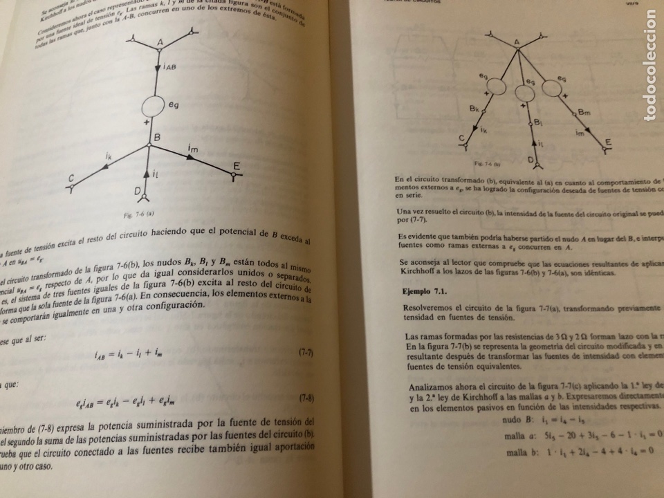 Libros de segunda mano: Teor&iacute;a de circuitos. Dos vol&uacute;menes - Foto 5