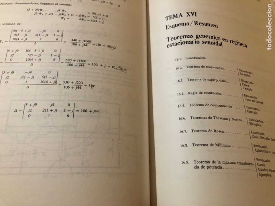 Libros de segunda mano: Teor&iacute;a de circuitos. Dos vol&uacute;menes - Foto 6