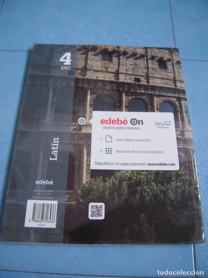 Libros de segunda mano: Lat&iacute;n 4&ordm; ESO Edeb&eacute; - Foto 2