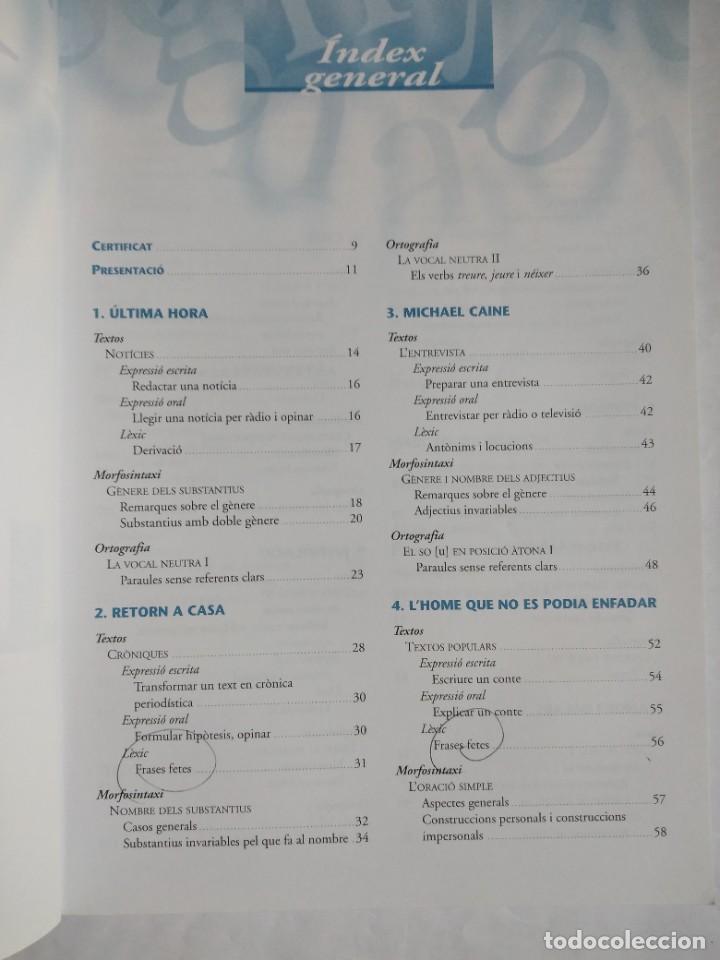 Libros de segunda mano: LLENGUA CATALANA 3 INTERMEDI EDITORIAL BARCANOVA 2003 - Foto 4