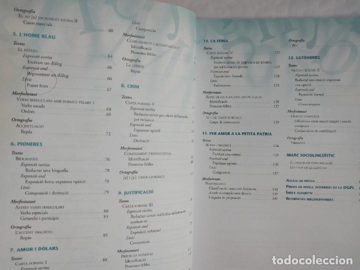 Libros de segunda mano: LLENGUA CATALANA 3 INTERMEDI EDITORIAL BARCANOVA 2003 - Foto 5