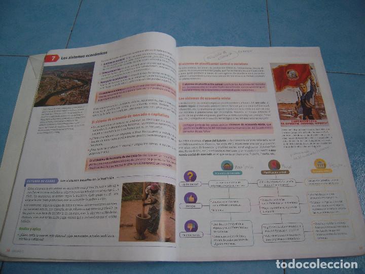 Libros de segunda mano: Econom&iacute;a 4&ordm; ESO SM Savia - Foto 4