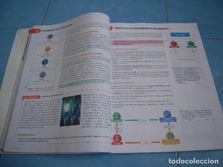 Libros de segunda mano: Econom&iacute;a 4&ordm; ESO SM Savia - Foto 6
